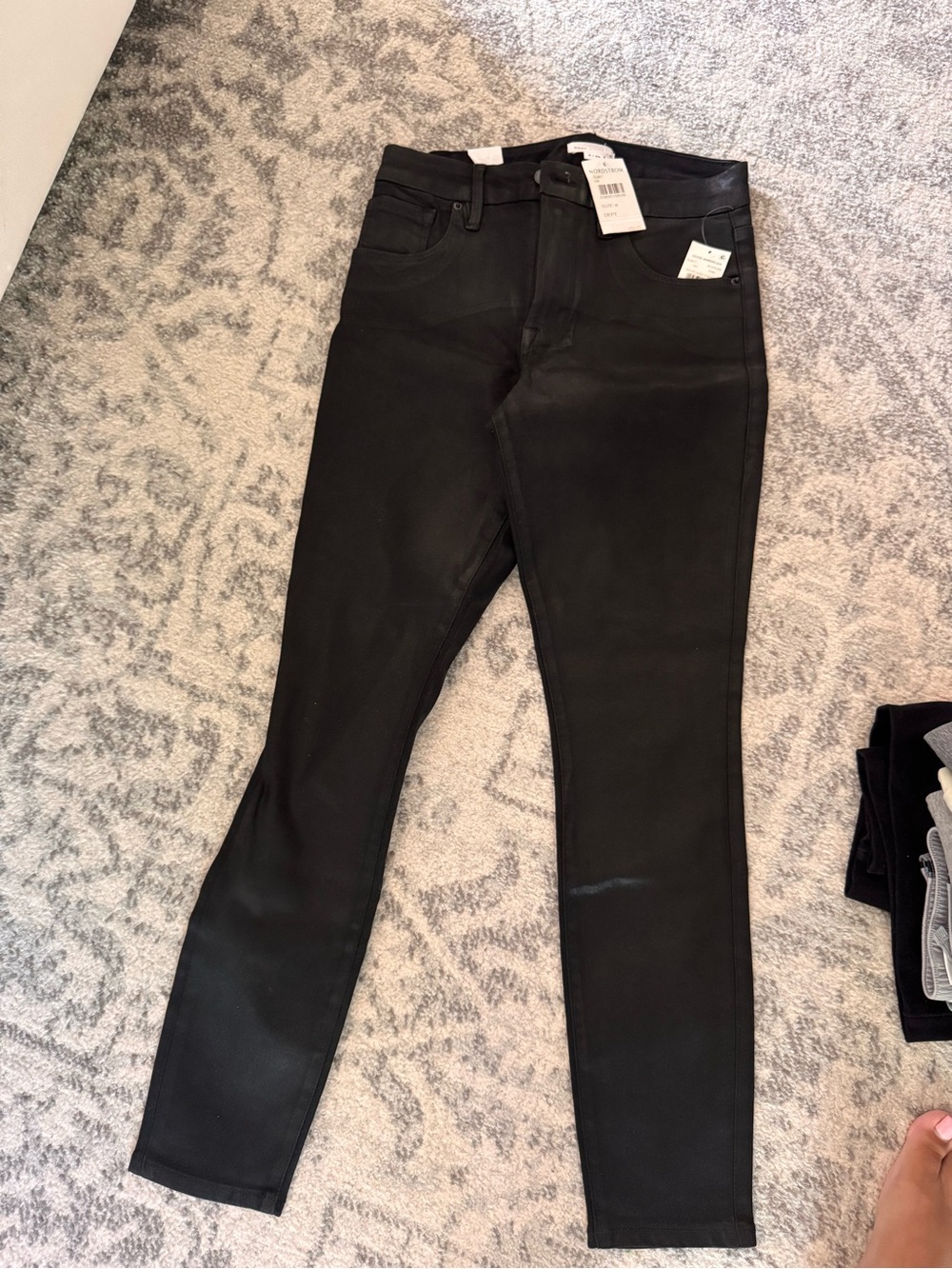 Good American Black Ankle Skinny Jeans
